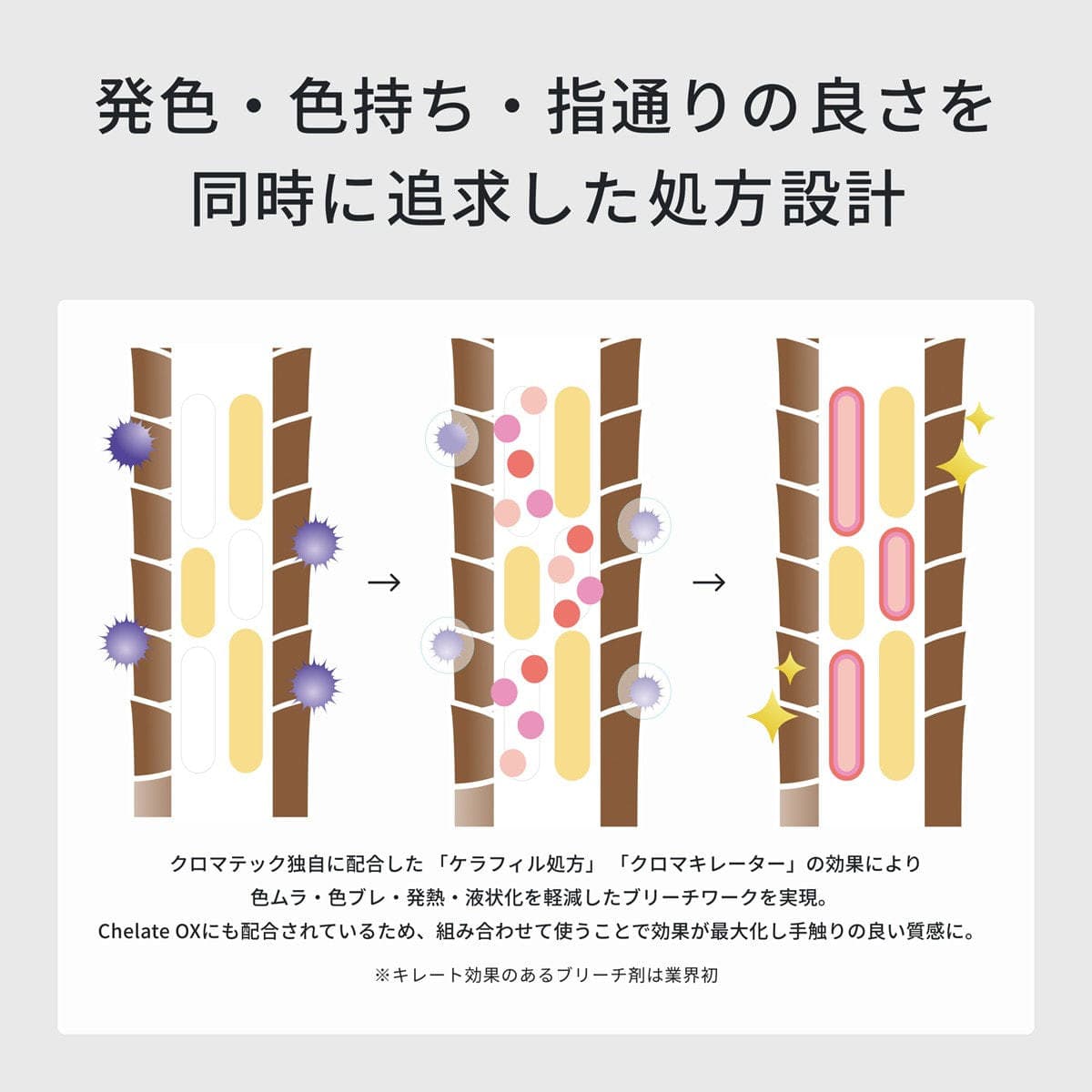 イロノワ クロマテック キレートブリーチF 500g 4