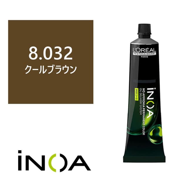 イノアカラー 8.032(クールブラウン) 60g 【医薬部外品】 1