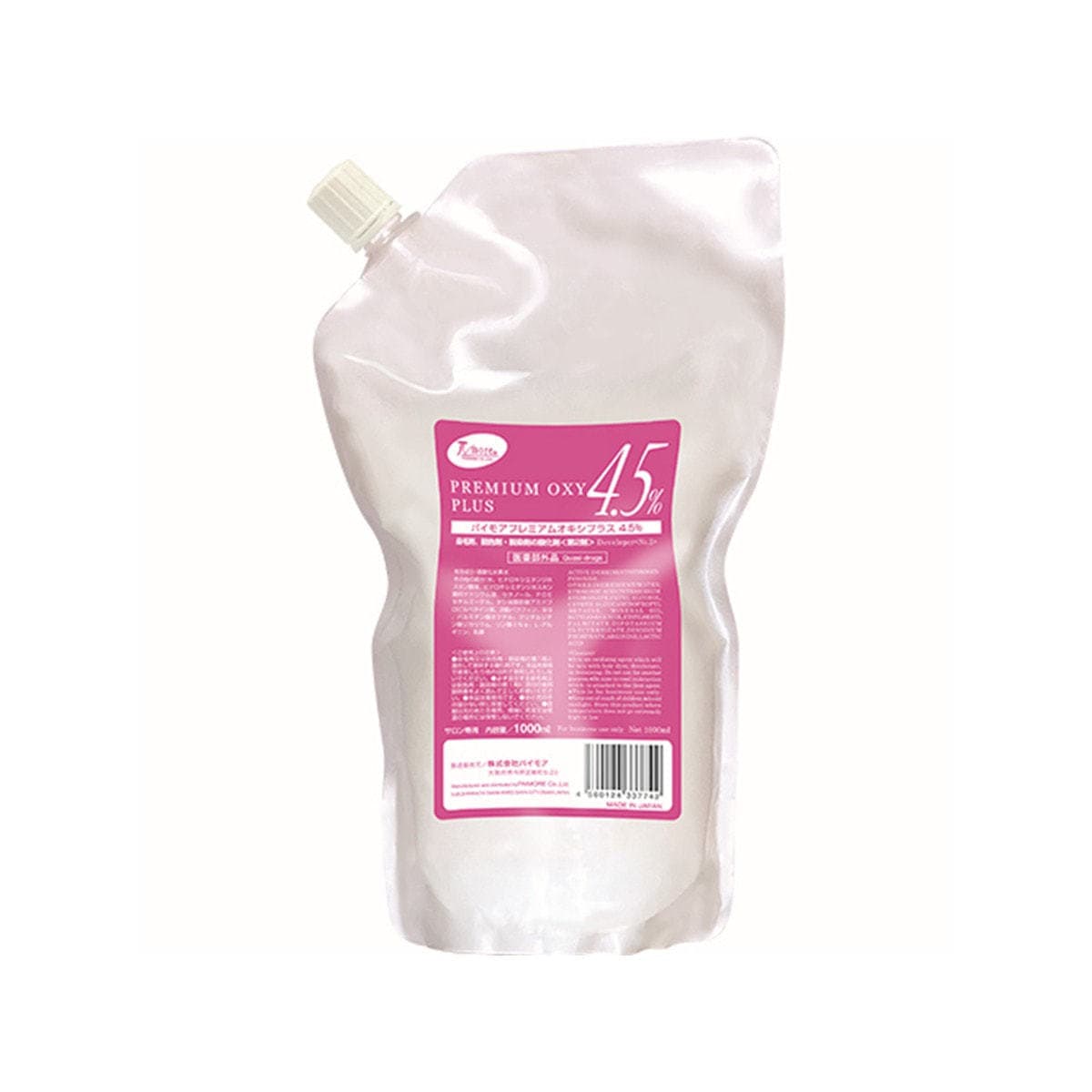 パイモア プレミアムオキシ プラス 4.5%(パウチ)1000ml【医薬部外品】 1