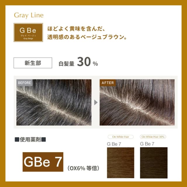 プロステップ GBE7 80g《グレイカラー》【医薬部外品】 3