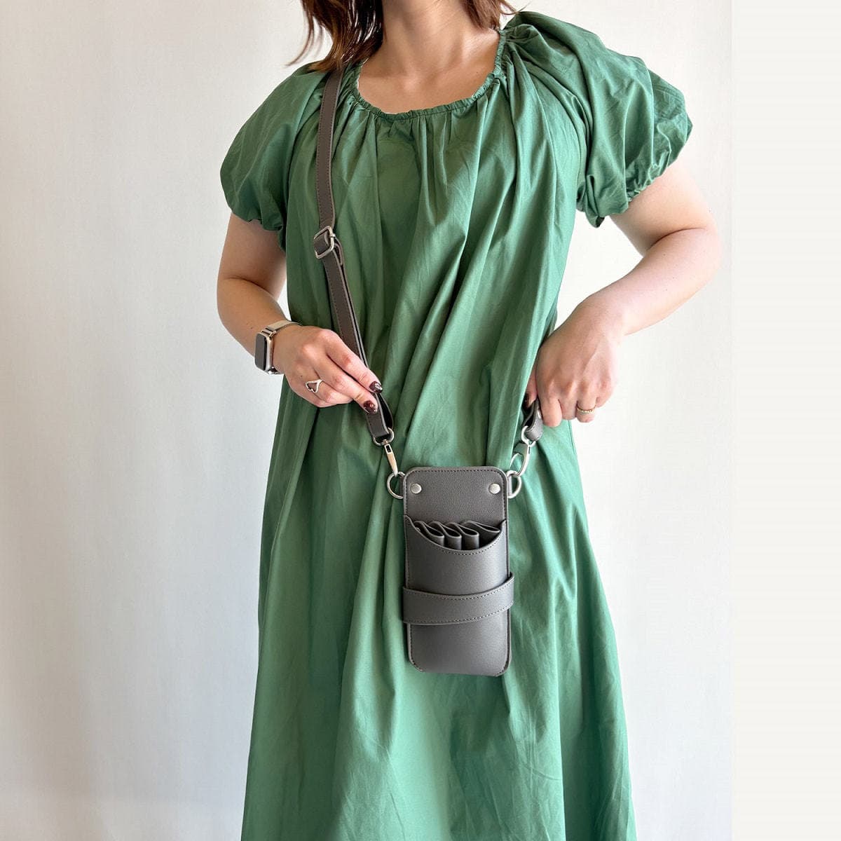 DEEDS dp トリノ グレー シルバー金具 no.003 2