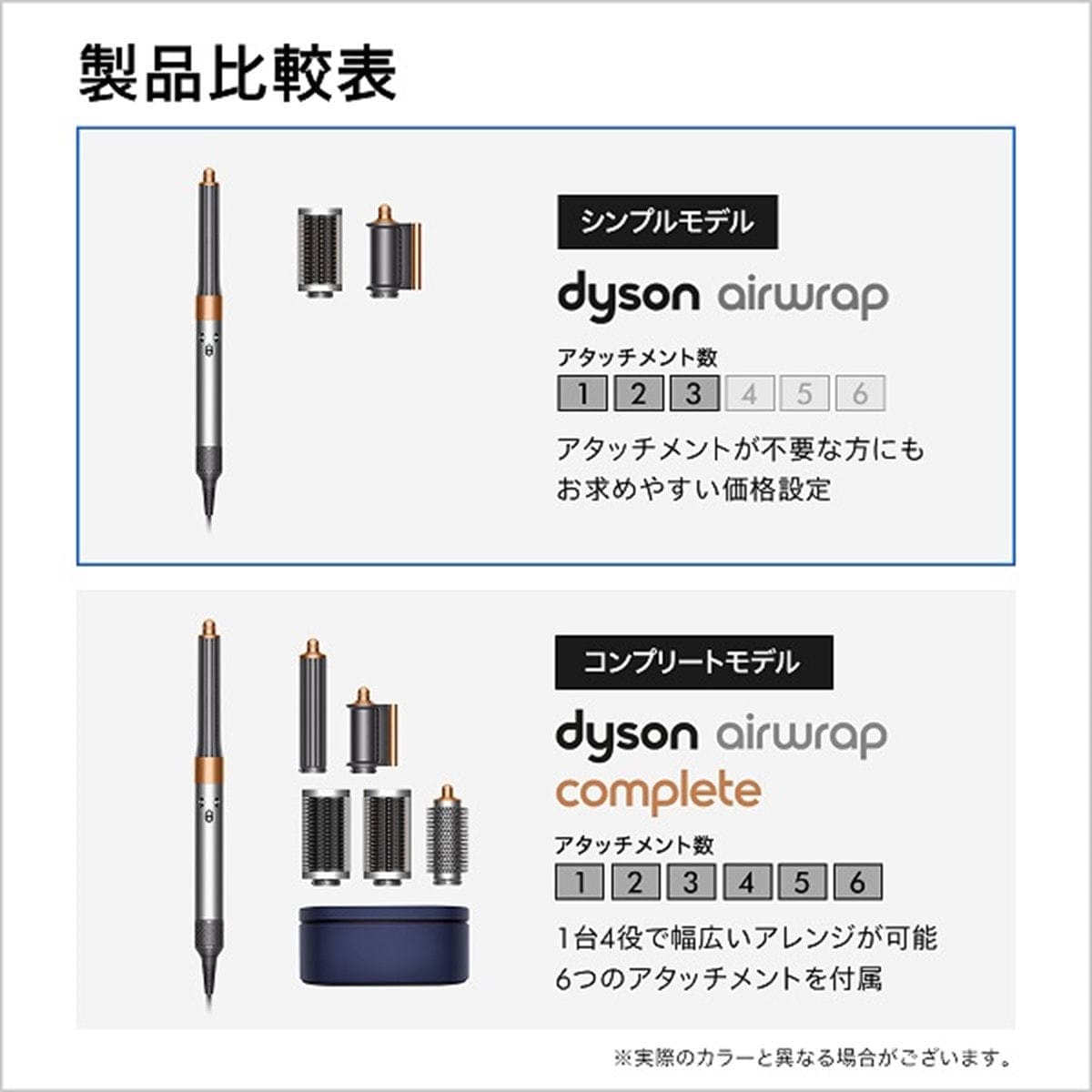 ダイソン エアラップ マルチスタイラー コンプリートロング ニッケル/コッパー(1175W)HS05 COMP LG BNBC 8