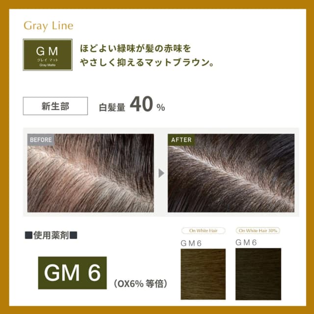 プロステップ GM6 80g《グレイカラー》【医薬部外品】 3