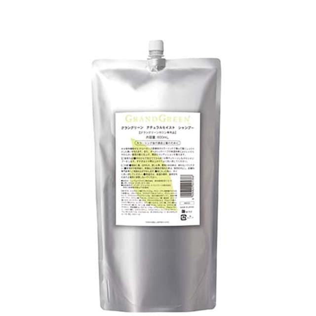 グラングリーン ナチュラルモイストシャンプー 600ml レフィル 1