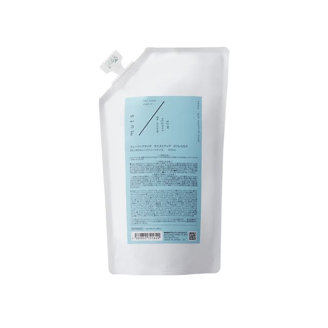 ミューツヘアタッチ モイストアップスフレミルク 500ml(レフィル) 1