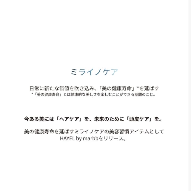 HAYEL by marbb(ハイエルバイマーブ) G SHAMPOO 300ml(1本) 4