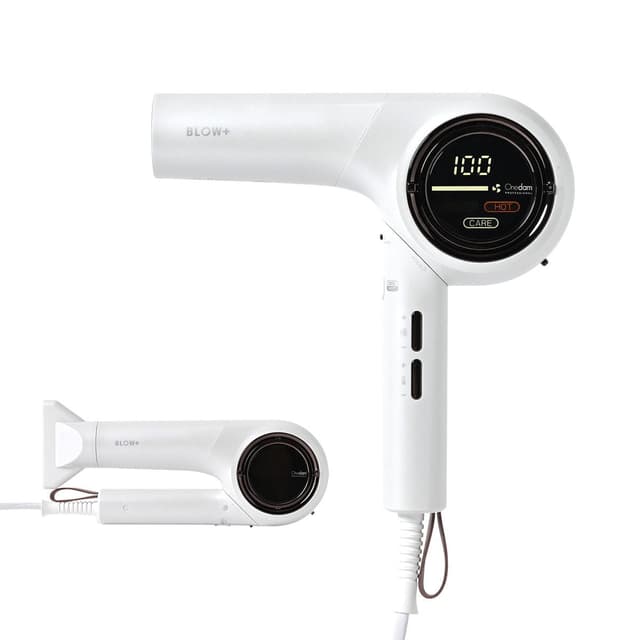 ワンダム プラズマケア ヘアドライヤー BLOW+(ブロープラス)ABD-702FWH ホワイト (1200W) 1