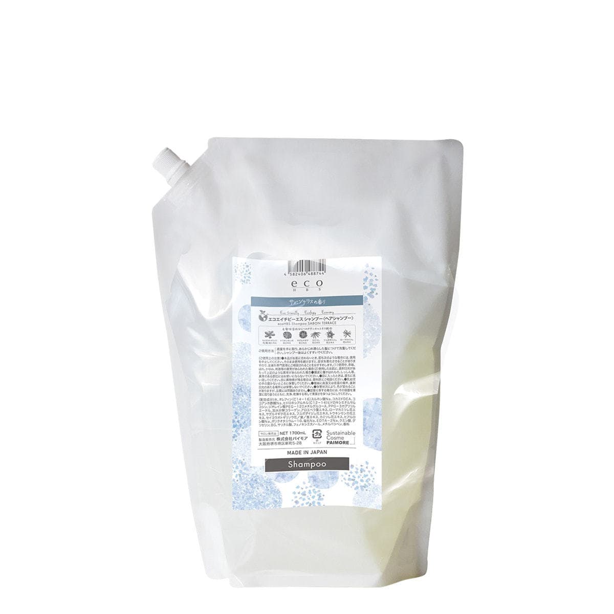 eco HBS (エコエイチビーエス) シャンプー(サボンテラス) 1700ml 2