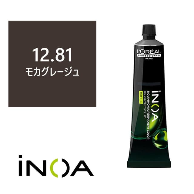 イノアカラー 12.81(モカグレージュ) 60g 【医薬部外品】 1
