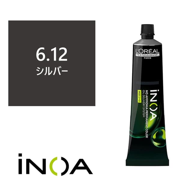 イノアカラー 6.12(シルバー) 60g 【医薬部外品】 1