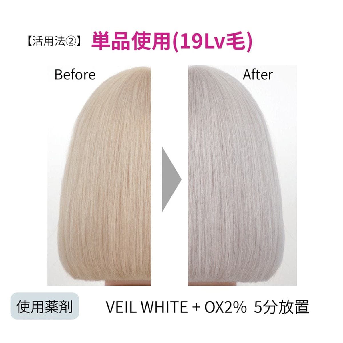 イロジカケ V WH(ヴェールホワイト)(ファッションカラー) 80g【医薬部外品】 3