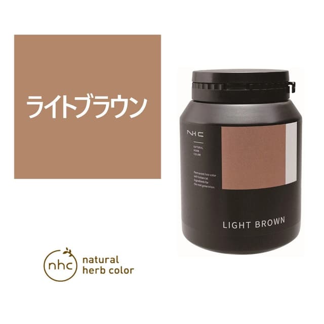 ナチュラルハーブカラー ライトブラウン 300g【医薬部外品】 1