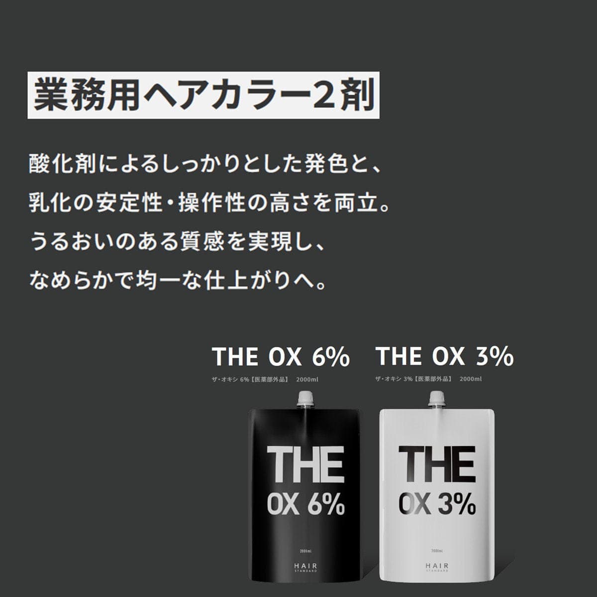 HAIR STANDARD ザ・オキシ6% 2000mL【医薬部外品】 2