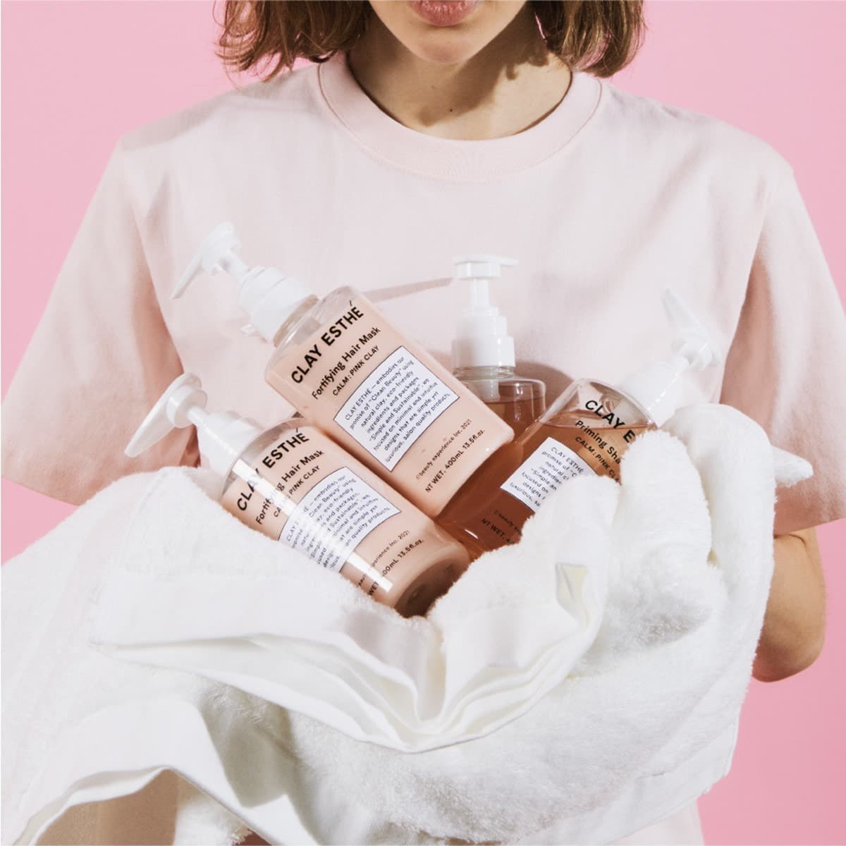 クレイエステ プライミングシャンプー ピンククレイ 800ml(パウチ) 5